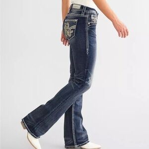 Rock Revival Women's Blue Bootcut Jeans 31/32